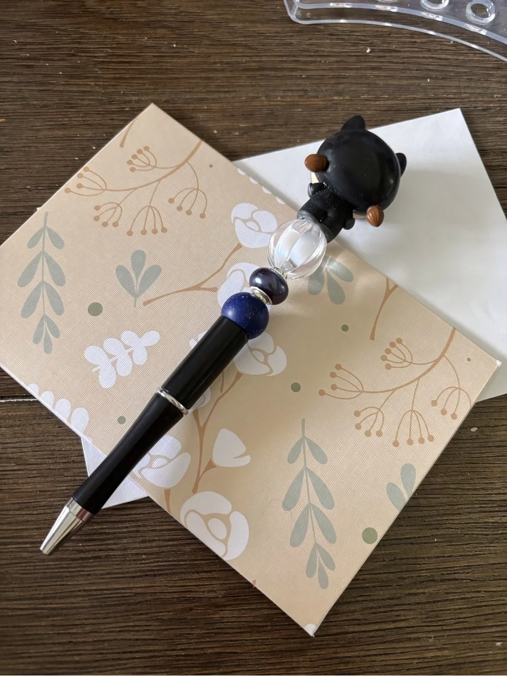 DC comics: Batman: Cat woman handmade Beaded Pen